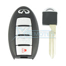 XRemotes - Genuine Infiniti QX50 Smart Key 2019+ KR5TXN1 433MHz 285E3-5NA3A 285E3-5NA7A - XR-4691-KB