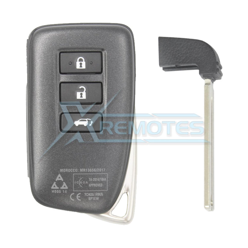 XRemotes - Genuine Lexus RX350 RX450HL Smart Key 2016+ BP1EW 433MHz 89904-48L01 89904-48J50 - 