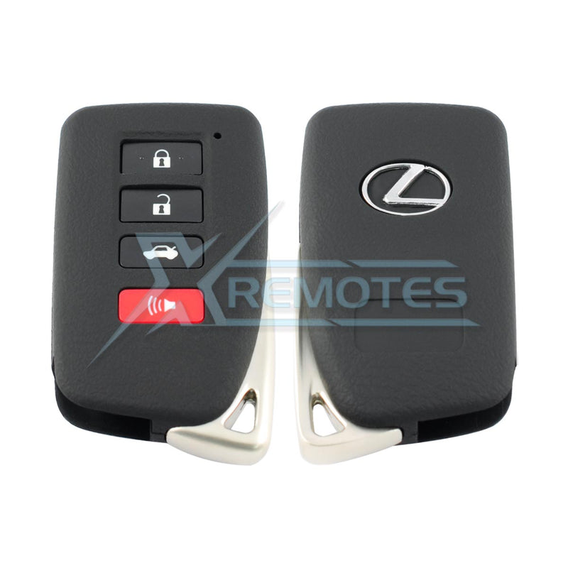 XRemotes - Lexus IS ES GS LS LX GX Smart Key Cover 2013+ - XR-4761 Lexus, Smart Keys Shells