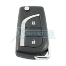 XRemotes - Genuine Toyota Hilux Remote Key 2015+ 2Buttons BA2TA 433MHz TOY48 89070-0KB40 - XR-4768 