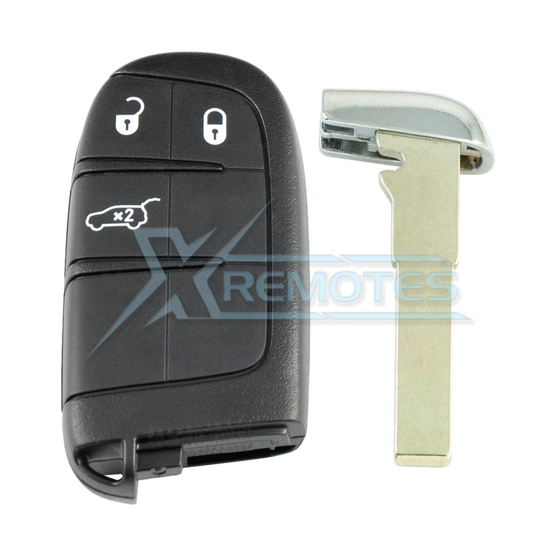XRemotes - Genuine Jeep Compass 2017+ Smart Key HITAG AES PCF7953M 433MHz - XR-4806-KB Jeep, Smart 