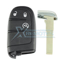 XRemotes - Genuine Jeep Compass 2017+ Smart Key HITAG AES PCF7953M 433MHz - XR-4807-KB Jeep, Smart 