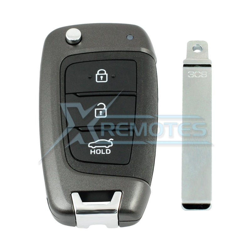 XRemotes - Genuine Hyundai Sonata Remote Key 2019+ RKE-4F40 433MHz 95430-L1200 - XR-4835-KB Remote 