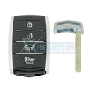 XRemotes - Genuine Hyundai Genesis Smart Key 2019+ TQ8-FOB-4F16 433MHz 95440-G9000 - XR-4850-KB 