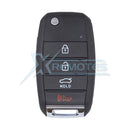 XRemotes - Genuine Kia Rio Remote Key 2018+ 4Buttons NYOSYEC4TX1611 95430-H9700 - XR-4862 Remote Kia