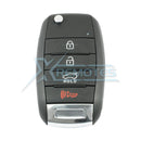 XRemotes - Genuine Kia Sorento Remote Key 2019+ 4Buttons 433MHz 95430-C6000 - XR-4869 Remote Kia