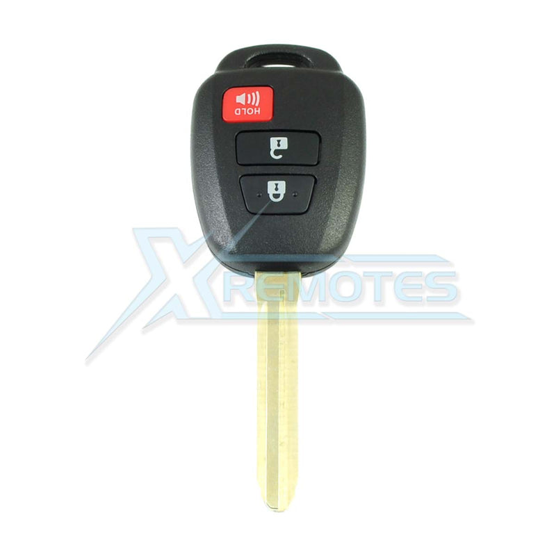 XRemotes - Toyota Camry Corolla 2014+ Remote Key HYQ12BDM 315MHz 89070-02880 - XR-4890-3B Remotes, 