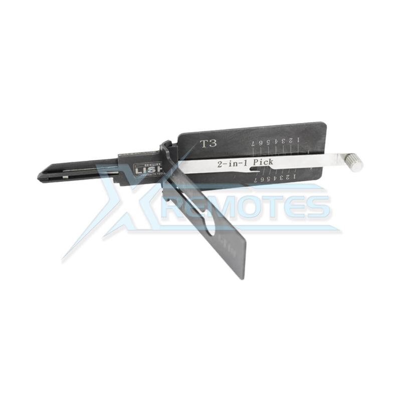 XRemotes - Genuine Lishi T3 2-in-1 Pick / Decoder For GT10 Lishi Tool T03 - XR-4894 Lishi Pick Tools