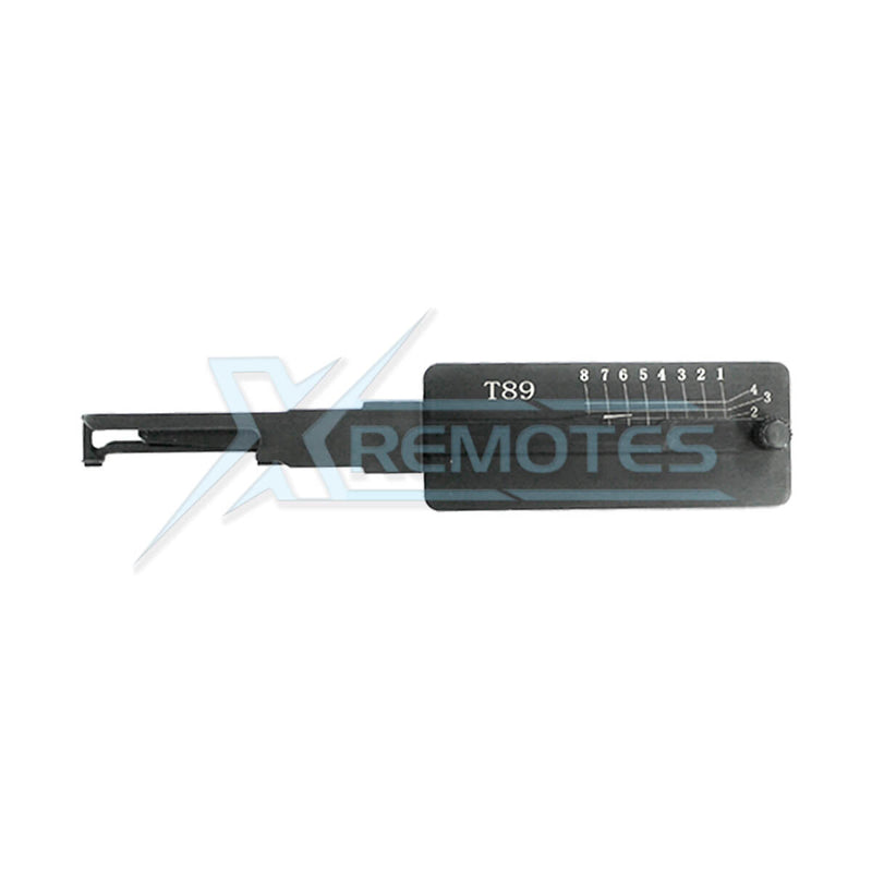 XRemotes - Genuine Lishi T3 Decoder For HU92 Ignition Lishi Tool T89 - XR-4896 Lishi Pick Tools 