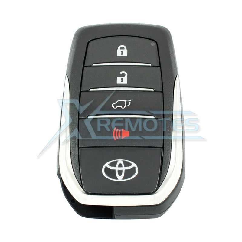 XRemotes - Genuine Toyota Land Cruiser Smart Key 2020+ 4Buttons B2Z2K2P P1-A9 DST-AES 433MHz 