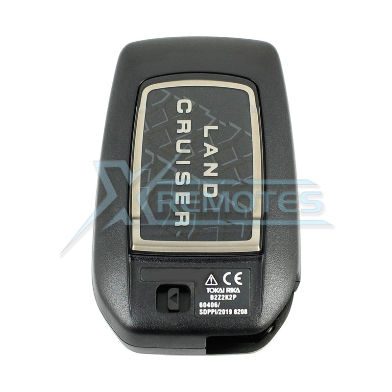 XRemotes - Genuine Toyota Land Cruiser Smart Key 2020+ 4Buttons B2Z2K2P P1-A9 DST-AES 433MHz 