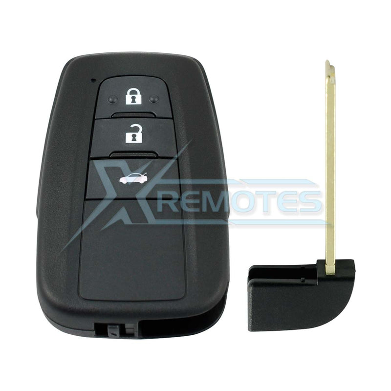 XRemotes - Genuine Toyota Corolla 2019+ Smart Key 3Buttons B2U2K2R 433MHz 8990H-02040 - XR-4936-KB 