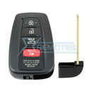 XRemotes - Genuine Toyota Avalon Smart Key 2018+ 4Buttons HYQ14FBE 315MHz 8990H-07010 - XR-4938-KB 
