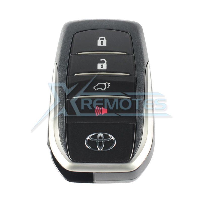 XRemotes - Genuine Toyota Land Cruiser Smart Key 2020+ 4Buttons B2Z2K2A P1-A9 433MHz 89904-60Y40 - 