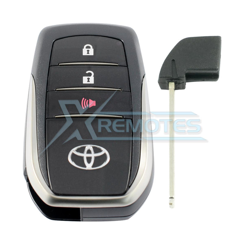 XRemotes - Genuine Toyota Land Cruiser Smart Key 2020+ B2Z2K2A 433MHz 89904-60X90 89904-60Y00 - 