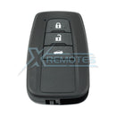 XRemotes - Genuine Toyota Corolla Smart Key 2019+ 3Buttons BT2EW P1-88 433MHz 89904-02100 - XR-4965 