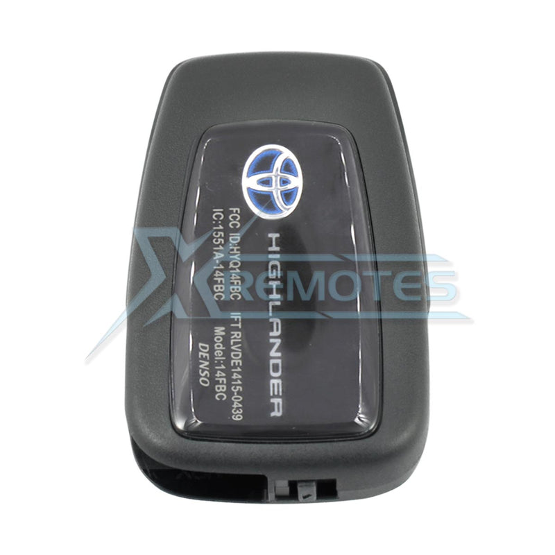 Genuine Toyota Highlander Smart Key 2020+ 4Buttons 8990H-0E030 315MHz HYQ14FBC