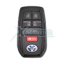 XRemotes - Genuine Toyota Sienna Smart Key 2021+ 6Buttons HYQ14FBX 315MHz 8990H-08010 - XR-5015 