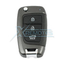 XRemotes - Genuine Hyundai Elantra Remote Key 2021+ MBEC3TX2004 433MHz 95430-AA300 - XR-5019 Remote 