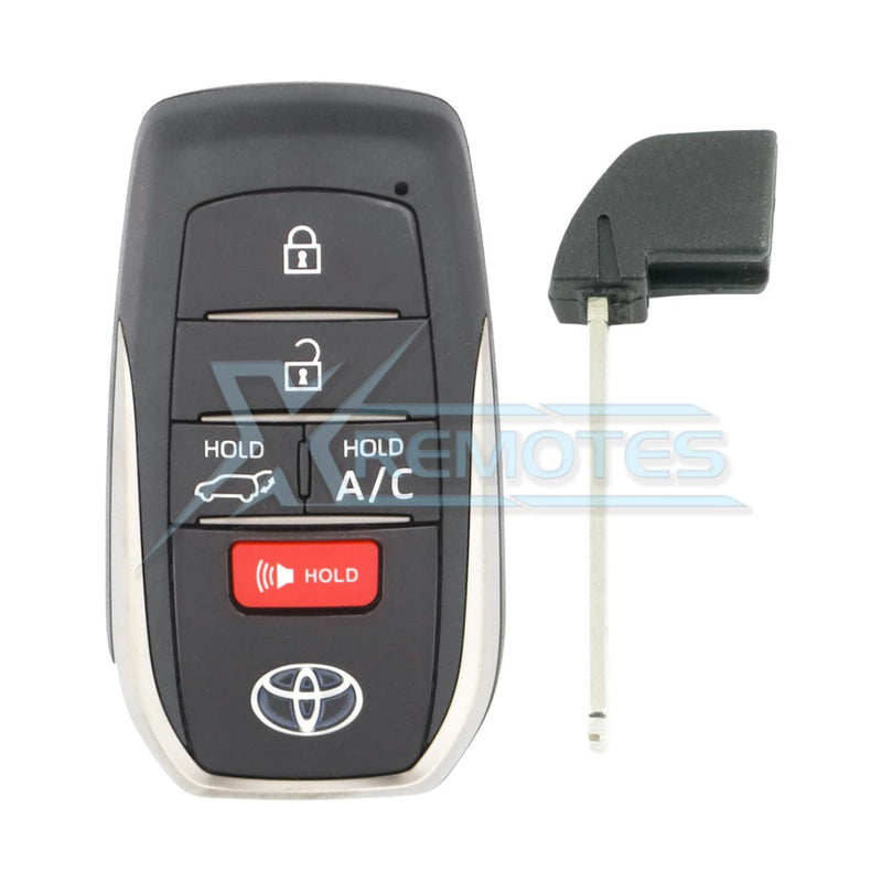 XRemotes - Genuine Toyota Rav4 Smart Key 2021+ HYQ14FBX 315MHz 8990H-42380 - XR-5033-KB Smart Key 