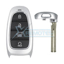 XRemotes - Genuine Hyundai Tucson Smart Key 2021+ 4Buttons 433MHz 95440-N9030 - XR-5047-KB Smart Key
