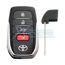 Genuine Toyota Land Cruiser Smart Key 2021+ 4Buttons 8990H-60460 433MHz B3N2K2R