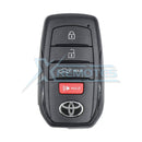 XRemotes - Genuine Toyota Tundra Smart Key 2022+ 4Buttons HYQ14FBX 315MHz 8990H-0C010 - XR-5079 