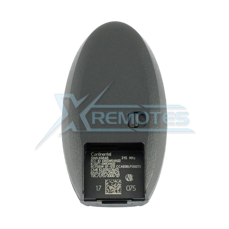 XRemotes - Genuine Infiniti FX35 FX50 EX35 EX37 QX50 Smart Key 2009+ 315MHz 285E3-1BA5A 285E3-1BA7A 