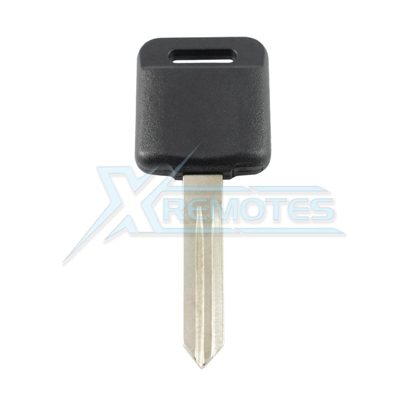 XRemotes - Nissan Transponder Key 4D-60 / PCF7936 NSN14 Chrome Logo - XR-715 Transponder Key 