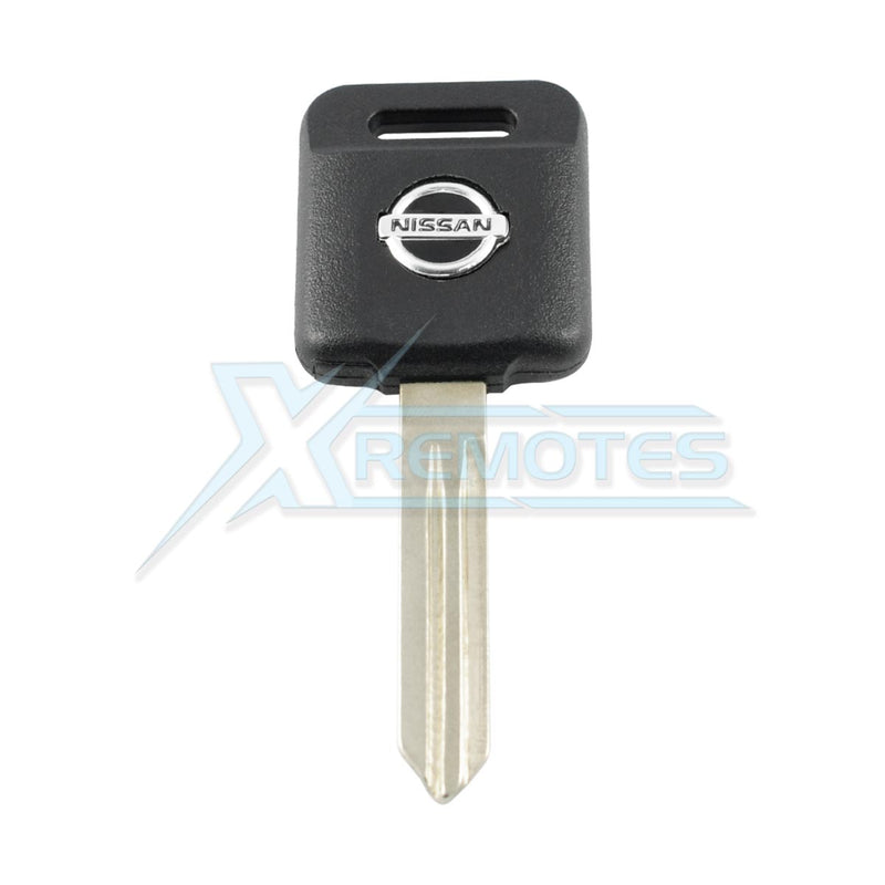XRemotes - Nissan Transponder Key 4D-60 / PCF7936 NSN14 Chrome Logo - XR-715 Transponder Key 