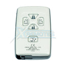 XRemotes - Genuine Toyota Previa Smart Key 2007+ B52EA P1-D4 433MHz 89904-28121 89904-28125 - XR-759