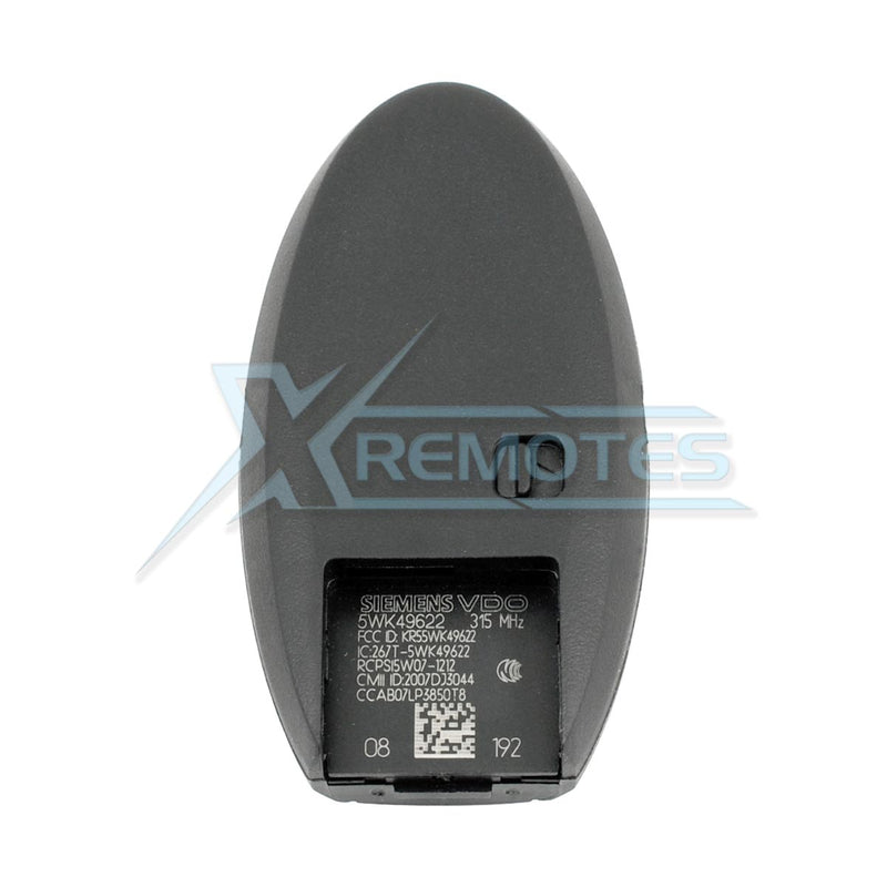 XRemotes - Genuine Nissan Murano Smart Key 2009+ 315MHz 285E3-1AA7A 285E3-1AA7B - XR-983 Smart Key 