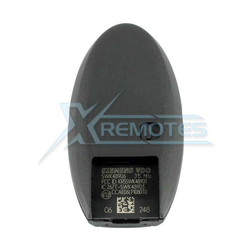 XRemotes - Genuine Infiniti G25 G35 G37 Q40 Q60 2008+ Smart Key KR55WK48903 315MHz 285E3-JK62A 